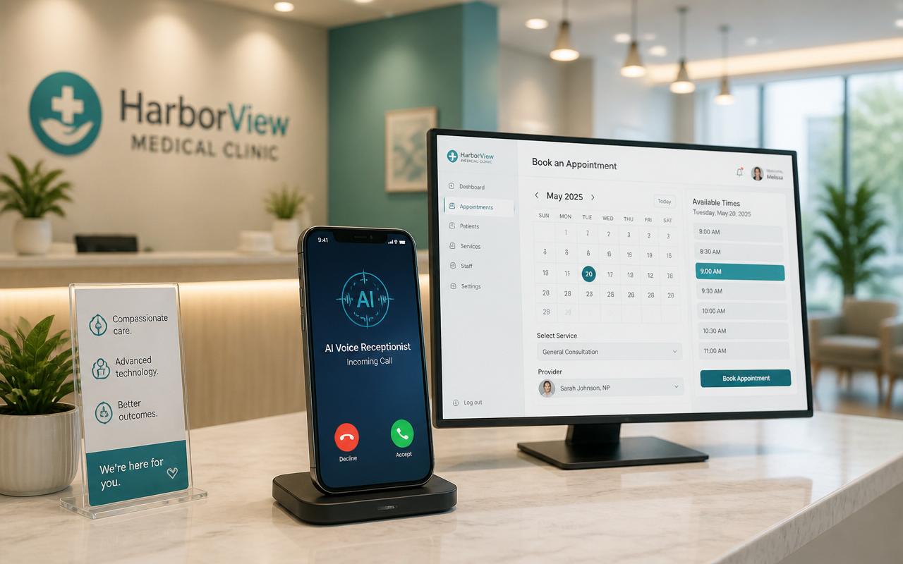 AI Voice Receptionist preview
